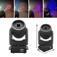 Professional LED Moving Head Light RGB 6W Beam Scanner Laser Light Projector ILDA DMX Animation