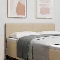 LED Headboard Simple Style Light Green and Grey 72 cm Corduroy Fabric