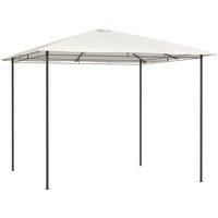 Gazebo 3x3x2.6 m Cream 160 g/m