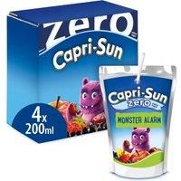 Capri-Sun Zero Monster Alarm 4x200ml Kids' Juice Drink