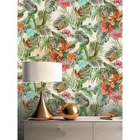 Rasch Vasari Paradise Birds Multi Wallpaper 539066