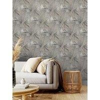 Rasch Vasari Paradise Palm Taupe Wallpaper 539554 - Heavyweight Bamboo Trellis