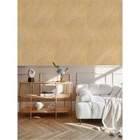 Rasch Opuenza Wave Wallpaper - Gold