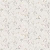 Rasch Sophia 710588 Non-Woven Wallpaper with Large Flowers in Pink, White and Green 10.05 m x 0.53 m (L x W)