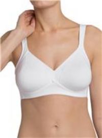 Triumph Women/'s Cotton Shaper N, Bra, WHITE