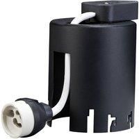 Paulmann 236 Recessed Fitting for Premium Downl. 51mm 35W GU10 230V, Metal, 35 W, Black