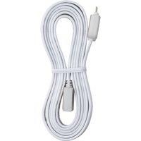 Paulmann 70204 YourLED Connection LED 100 cm Strip Accessory White Bridging Cable Plastic Simple Plug-in System, 0 W