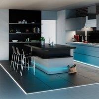 Paulmann Ceiling Light Accessories, Aluminium, Silver, 201 x 2.7 x 0.9 cm