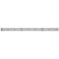 Paulmann 70582 MaxLED 500 1 m 6500 K Daylight White uncoated 6W 550 lm Light Strip 72 LEDs 24 V, Metal, Integriert, 6 W, Silver