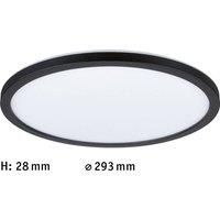 Paulmann 70998 LED panel Atria Shine 293mm round incl. 1x16W Warm white Black Light panel Plastic Lighting system 3000K