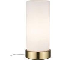 Paulmann Pinja table lamp brass/opal