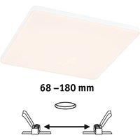 Paulmann Veluna VariFit Edge 79949 LED Panel 200 x 200 mm Square Dimmable Warm White Plastic Lighting System 3000 K