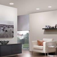 Paulmann Whirl LED recess light 4.9 W 3-set, round
