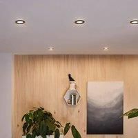 Paulmann 93080 Set Nova Plus LED-Einbauleuchte LED 18W Black