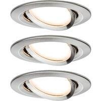 Paulmann Slim Coin 3 spots pivotable dimmable iron