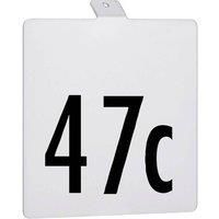 Paulmann 94253 House Number Sign for Soley Outdoor Solar Wall luminaire Accessory Metal White/Transparent