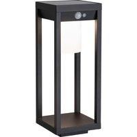 Paulmann Marisol 94573 LED Solar Light Object with Motion Sensor IP44 Including 1 x 5.5 W Warm White Black Wireless Plastic Rechargeable 3000 K