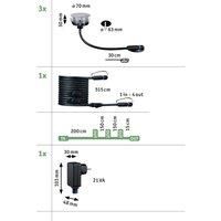 Paulmann Plug & Shine LED downlight 2 W 3-set