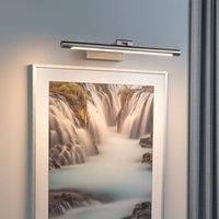 Paulmann Mingo 95566 LED Picture Light 400 mm Including 1x 9.5 W Warm White Aluminium Brushed Picture Lighting Metal/Plastic Wall Lamp 3000 K