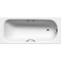 Kaldewei 313 Eurowa Eco 1700 X 700Mm Anti Slip Steel Bath W 2 Tap Holes & Grip Holes