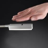 FISCHER & HONSEL Raik LED wall light with gesture control, alu