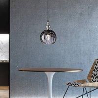 Fischer & Honsel Uller 69566 Pendant Light 1x E27 Max. 40.0 Watt Nickel-Coloured 20 x 20 x 140 cm (L x W x H)