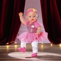 Baby born Deluxe Ballerina Outfit 834176 - Accessories for Dolls up to 43cm - Includes Tutu Dress, Leggings, Shoes, and Headband - Suitable for Kids from 3+