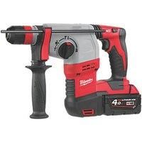 Milwaukee HD18HX-402C 18V Heavy Duty SDS Hammer Drill with 2 x 4.0Ah