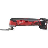 Milwaukee C12MT 12V Multi Tool c/w 2 x 4.0Ah Batteries