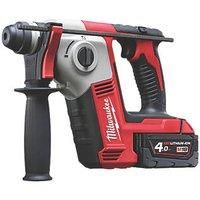 Milwaukee SDS+2 mode Rotary Hammer Drill Brushed M18 Compact 2x4.0Ah Batteries