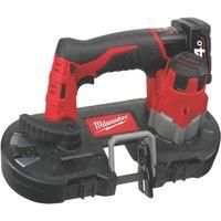 Milwaukee M12BS-402C 12v Cordless Bandsaw 2 x 4.0ah Li-Ion
