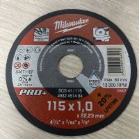 Milwaukee 4932451484 Pro 1mm Thin Metal Cutting Disc - 115mm SCS PRO+
