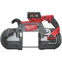 Milwaukee M18CBS125-502C 18v Fuel Deep Cut Bandsaw - Free 1 Year Guarantee