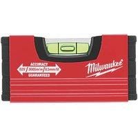 Milwaukee 4932459100 Minibox Pocket Level Lightweight Tool Shockproof End Caps