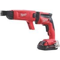 Milwaukee M18FSGC202X 18v 2x2ah Liion Drywall Screwgun with Collated Attachmen