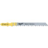 AEG Milwaukee 274351 Key Hole Saw Blades 75/4 T144D 5 Piece