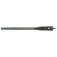 Milwaukee 1200SPE Flat Wood Drill Bit Diameter 12 mm Length 152 mm Hex Shank 1/4 Inch with Centre Point