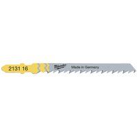 Milwaukee T144D Wood and Plastic Fast Cutting Jigsaw Blades Pack of 25