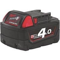 Milwaukee M18B4 4.0Ah Red Lithium-Ion Battery