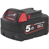 Milwaukee M18B5 M18 5.0Ah Red Lithium-Ion Battery