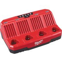 Milwaukee M12C4 4 Bay Charger
