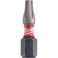 Milwaukee 4932430874 25mm TX20 Shockwave Impact Duty Bit- Pack of 2