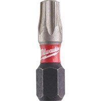 Milwaukee TX27 25mm Shockwave Impact Screwdriver Bits - Pack of 2