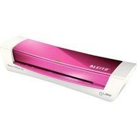Leitz 73681023 iLam A4 Laminator, Ideal for Home Office, Wow - Metallic Pink