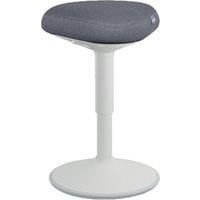 Leitz Ergo Active Sitting Stool With Comfort Seat Light Grey