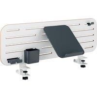 Leitz Ergo Pegboard Desk Organiser with laptop holder, White