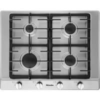 Miele KM2010SS 65cm Wide 4 Burner Gas Hob - Stainless Steel