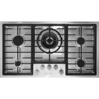 Miele KM2354 Integrated Gas Hob, Stainless Steel