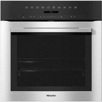 Miele H7164BP ContourLine Built In Large Capacity Single Oven With Pyrolytic Cleaning - Clean Steel