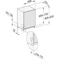 Miele G7660SCVI Integrated Full Size Dishwasher - Sliding Door Fixing Kit